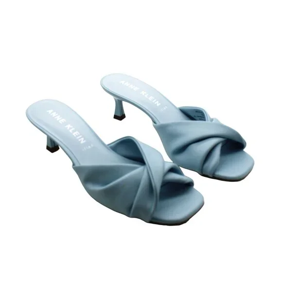 Anne Klein Women S Laila Dress Sandals - Light Blue - Picture 2 of 9